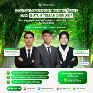 bimbingan skripsi terbaik di taman sains