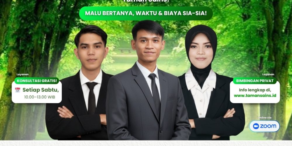 konsultasi skripsi gratis bimbingan skripsi terbaik di taman sains